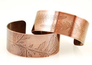 1 Inch Copper Cuff Bracelets